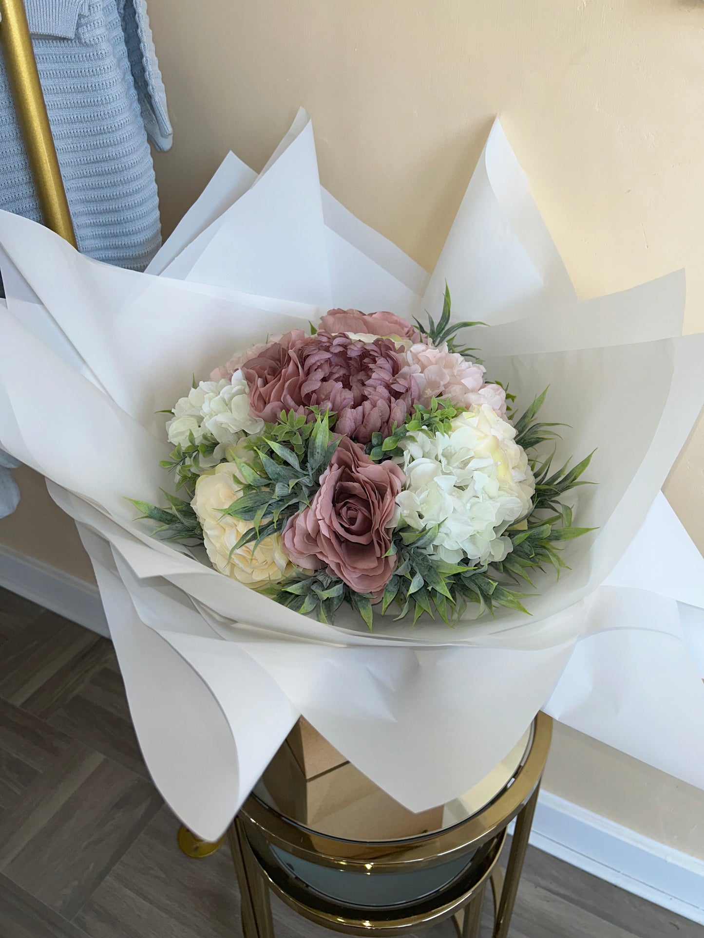 Dusty Rose Elegance Bouquet