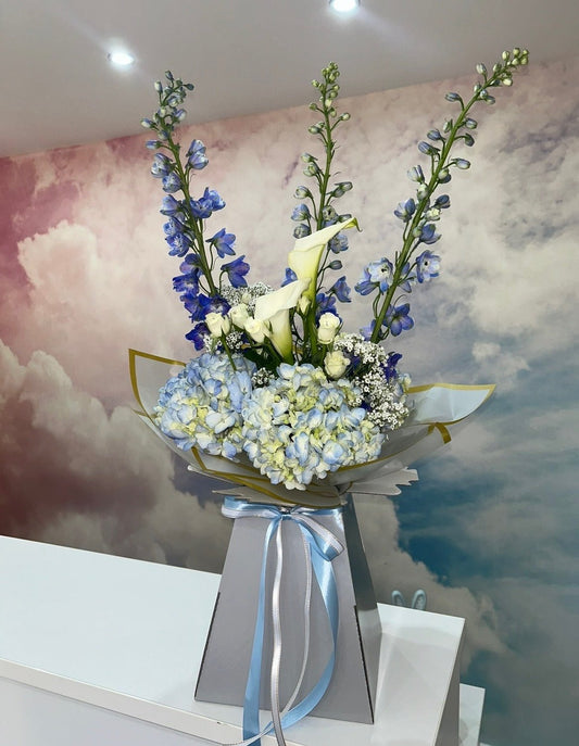 Blue Serenity Bouquet - Haven & Hill Gift House